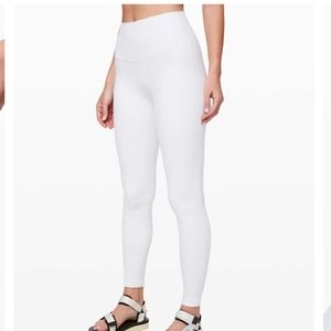 Lululemon Align Leggings - 28” White